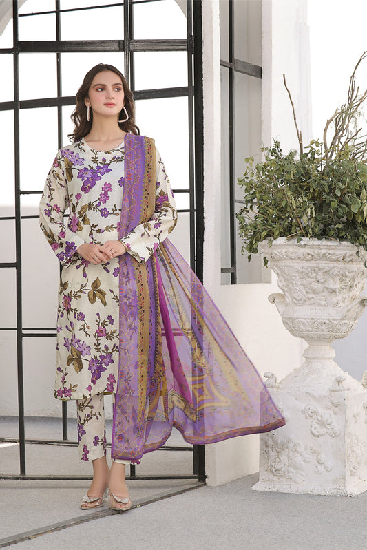 Baroque D8-11 || Khaddar || 3Pc